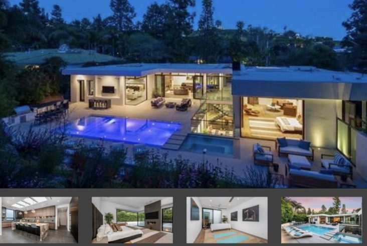 ビバリーヒルズ(カリフォルニア州)　受賞歴のある建築家による、他に類を見ないデザイナー邸宅